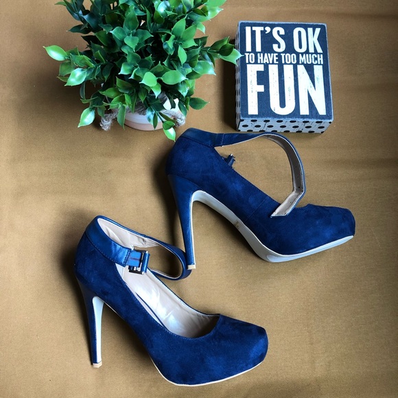 Shoes - Blue Heels!